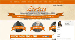 Desktop Screenshot of lewistires.com